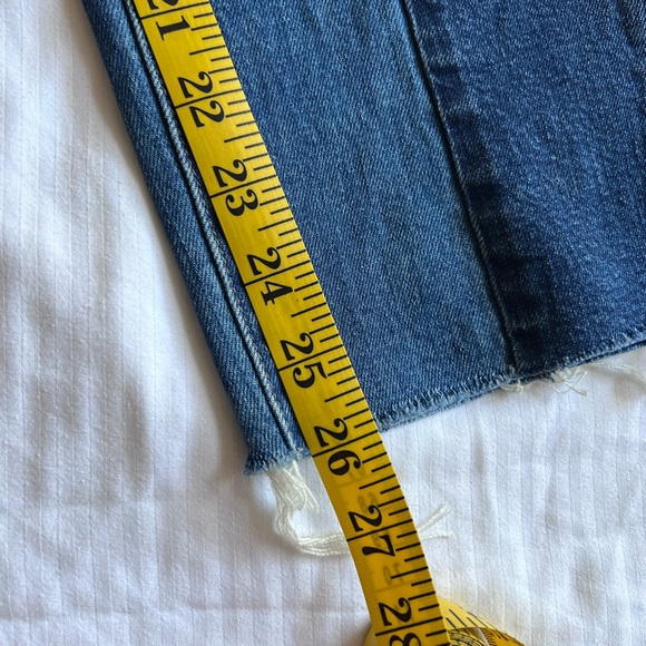 👖Madewell SOLD OUT Cruiser Straight Crop Jeans: Two-Tone Edition size  27 - Picture 8 of 9